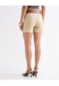 Short Tiro Alto Con Pinzas  Para Mujer Arena Seven Seven de Seven Seven