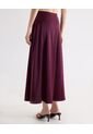Falda  Para Mujer Largo Color Vino Marca Seven Seven #28140974 de Seven Seven