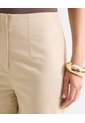 Short Tiro Alto Con Pinzas  Para Mujer Arena Seven Seven de Seven Seven