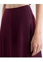 Falda  Para Mujer Largo Color Vino Marca Seven Seven #28140974 de Seven Seven