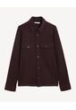 Sobrecamisa Texturizada  Para Hombre Café Seven Seven de Seven Seven