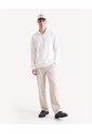 Buso Half Zipper  Para Hombre Crema Seven Seven de Seven Seven
