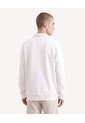 Buso Half Zipper  Para Hombre Crema Seven Seven de Seven Seven