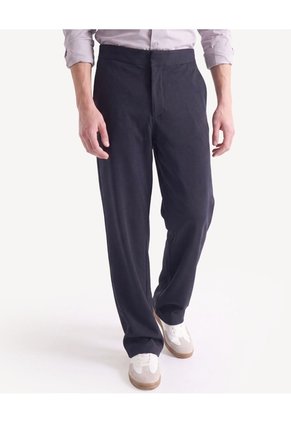 Pantalón Jogger De Punto Para Hombre Negro Seven Seven
