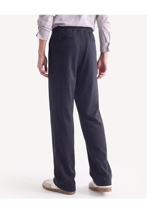 Pantalón Jogger De Punto Para Hombre Negro Seven Seven