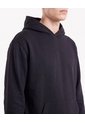 Hoodie Básico Pesado  Para Hombre Negro Seven Seven de Seven Seven
