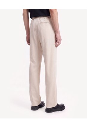 Pantalón Jogger De Punto Para Hombre Beige Seven Seven