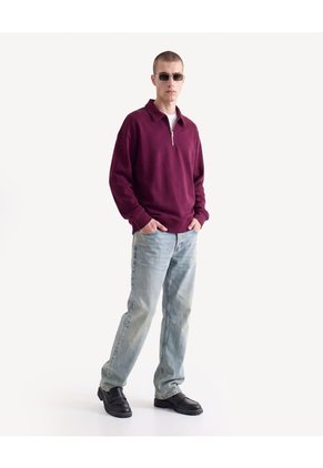 Jean Straight Dirty  Para Hombre Gris Seven Seven