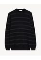 Saco Tejido Con Relieve  Para Hombre Negro Seven Seven de Seven Seven