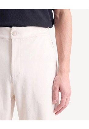 Pantalón Jogger De Punto Para Hombre Beige Seven Seven