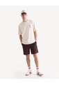 Bermuda Jogger Ligera  Para Hombre Café Seven Seven de Seven Seven