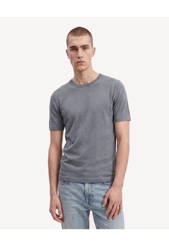 Camiseta Tricot Regular  Para Hombre Gris Seven Seven Seven Seven