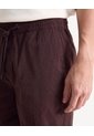 Bermuda Jogger Ligera  Para Hombre Café Seven Seven de Seven Seven