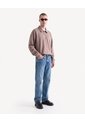 Buzo Half Zipper  Para Hombre Taupe Seven Seven de Seven Seven