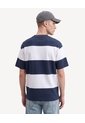 Camiseta Bloques Bicolor  Para Hombre Azul Seven Seven de Seven Seven