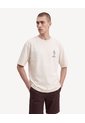 Camiseta Screen Pesada  Para Hombre Arena Seven Seven de Seven Seven