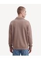 Buzo Half Zipper  Para Hombre Taupe Seven Seven de Seven Seven