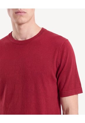 Camiseta Jersey Regular  Para Hombre Rojo Seven Seven