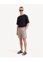 Bermuda Rústica  Para Hombre Beige Seven Seven de Seven Seven