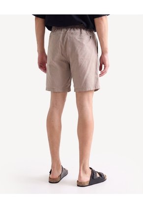 Bermuda Rústica Para Hombre Beige Seven Seven