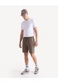 Bermuda Jogger Ligera  Para Hombre Verde Seven Seven de Seven Seven