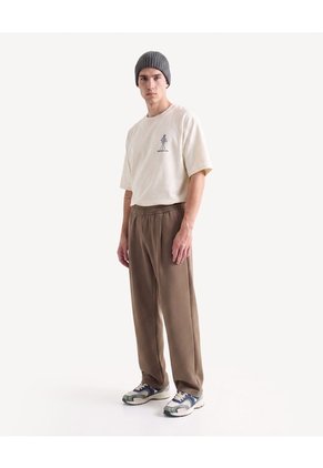 Jogger Escuba Fluido Para Hombre Verde Seven Seven