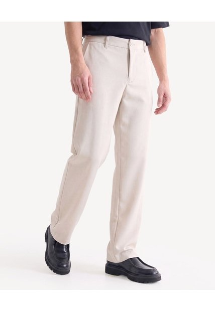 Pantalón Sastre Chapelle  Para Hombre Taupe Seven Seven