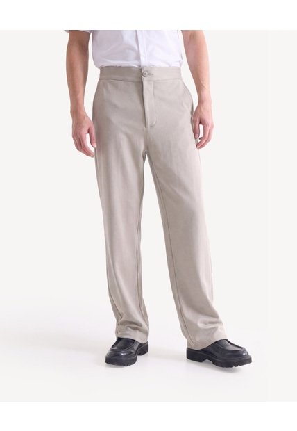Pantalón Jogger De Punto  Para Hombre Café Seven Seven