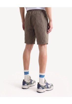 Bermuda Jogger Ligera Para Hombre Verde Seven Seven