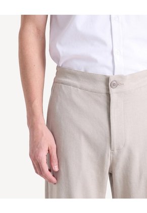 Pantalón Jogger De Punto  Para Hombre Café Seven Seven