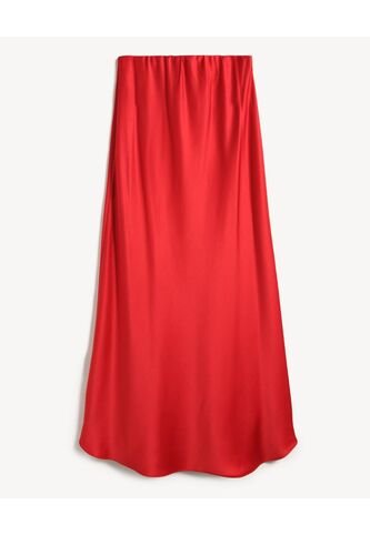 Falda Para Mujer Largo Color Rojo Marca Seven Seven #28140966 Seven Seven