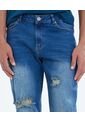 Jean Para Hombre Slim Color Azul Medio Marca Seven Seven #45160469 de Seven Seven