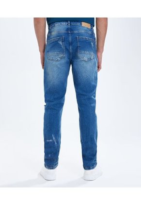 Jean Para Hombre Slim Color Azul Medio Marca Seven Seven #45160469