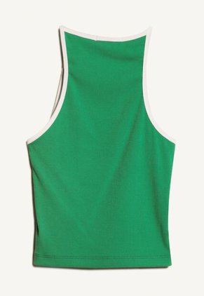 Crop Top Para Mujer Manga Sisa Color Verde  Marca Seven Seven #28095750