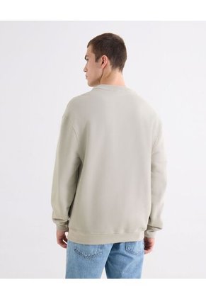 Buzo Regular Cuello V  Para Hombre Gris Seven Seven