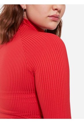 Camiseta Para Mujer Manga Larga Color Rojo Marca Seven Seven #28094119