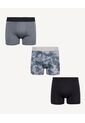 Pack X3 Boxer Medio X3 Para Hombre Azul Seven Seven de Seven Seven