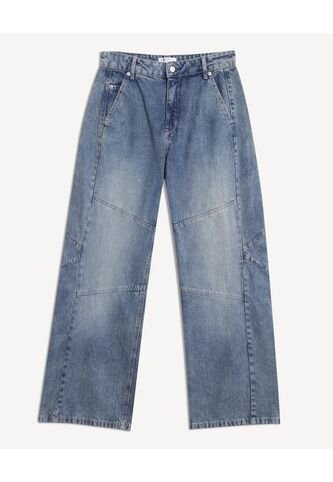 Jean Para Mujer Balloon Color Azul Marca Seven Seven #28161000 Seven Seven