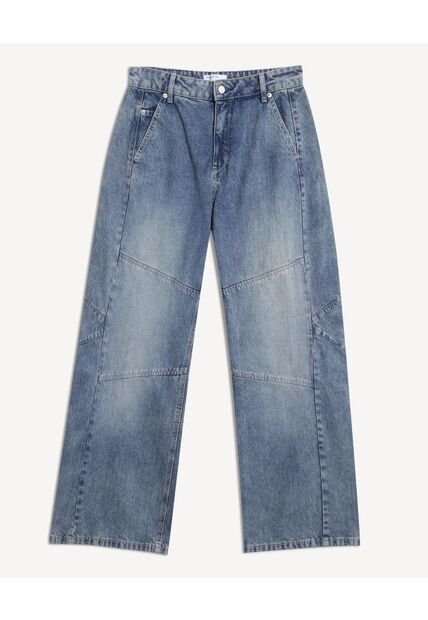 Jean Para Mujer Balloon Color Azul Marca Seven Seven #28161000