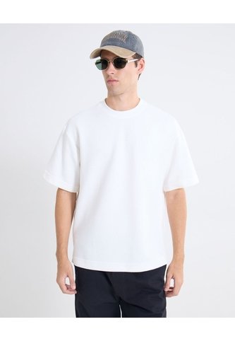 Camiseta Silueta Relajada  Para Hombre Blanco Seven Seven Seven Seven