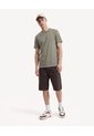 Camiseta Básica De Acabado Suave  Para Hombre Verde Seven Seven de Seven Seven