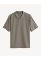 Polo Para Hombre Cuello Maquina Sin Bolsillo Color Verde Marca Seven Seven #45110946 de Seven Seven