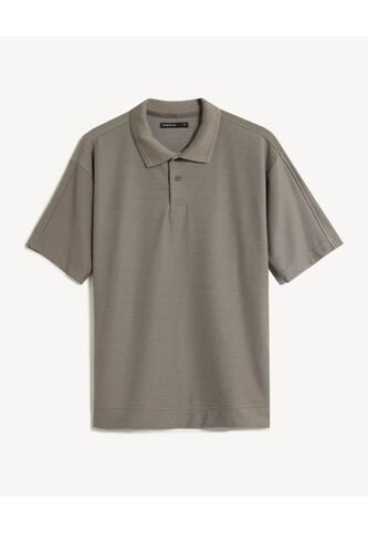 Polo Para Hombre Cuello Maquina Sin Bolsillo Color Verde Marca Seven Seven #45110946 Seven Seven