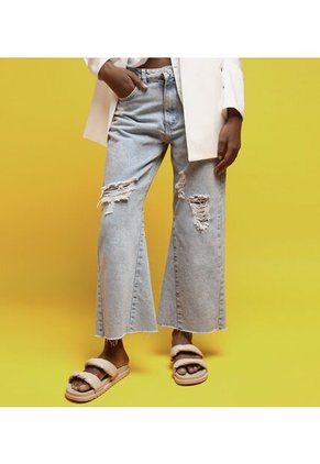 Jean Para Mujer Boot Cut Color Azul  Marca Seven Seven #28160776