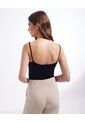Camiseta Para Mujer Crop Top Manga Sisa Color Negro Marca Seven Seven #28095375 de Seven Seven