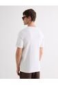 Camiseta De Punto Con Cuello Mao  Para Hombre Crudo Seven Seven de Seven Seven