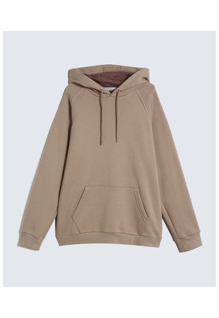 Buzo Para Hombre Hoodie Color Camel Marca Seven Seven #45060696