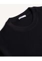 Camiseta Oversize Texturizada  Para Hombre Negro Seven Seven de Seven Seven
