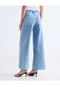 Jean Retro Tono Claro  Para Mujer Azul Seven Seven de Seven Seven