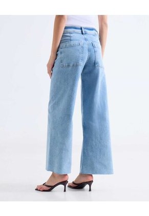 Jean Retro Tono Claro  Para Mujer Azul Seven Seven
